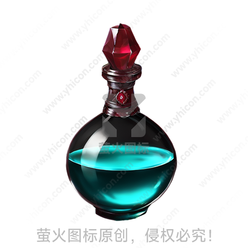 魔幻风格玻璃药水瓶