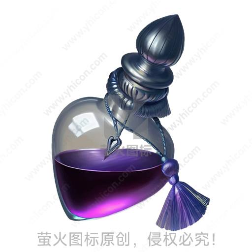 流苏风格玻璃金属材质心形瓶状物品