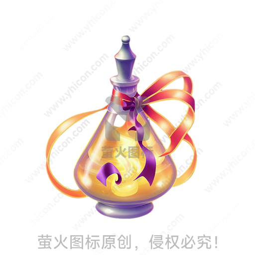 卡通风格玻璃丝带液体道具