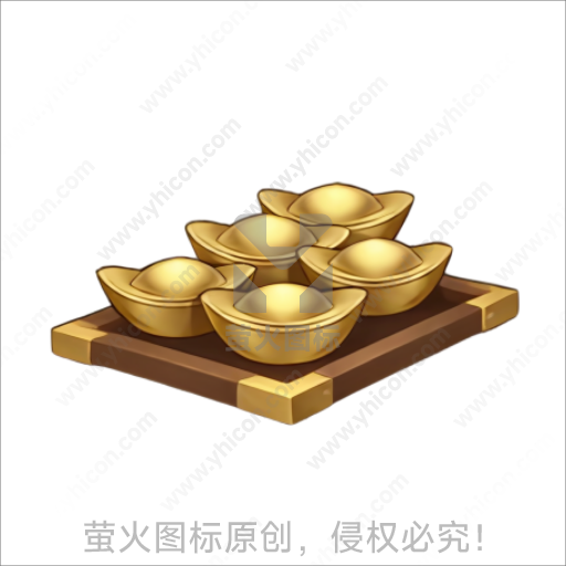 金元宝与古钱币的财富组合