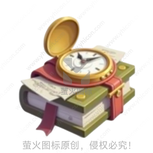 叠放的书本上的罗盘和票据