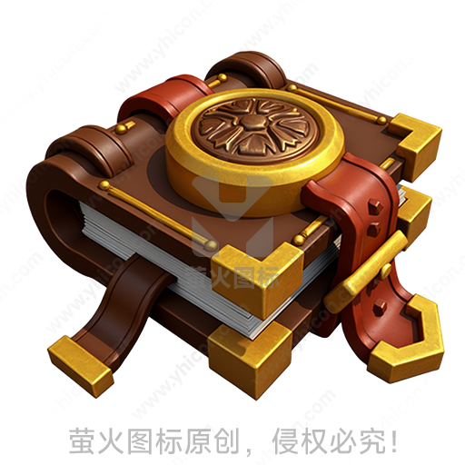 一本封面复杂的古老书籍