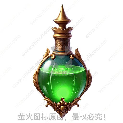 绿色水晶球