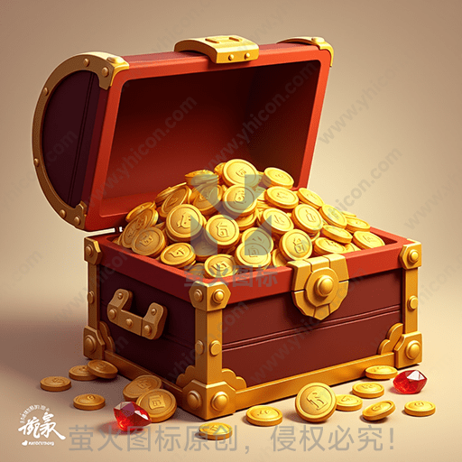 装满金币的宝箱