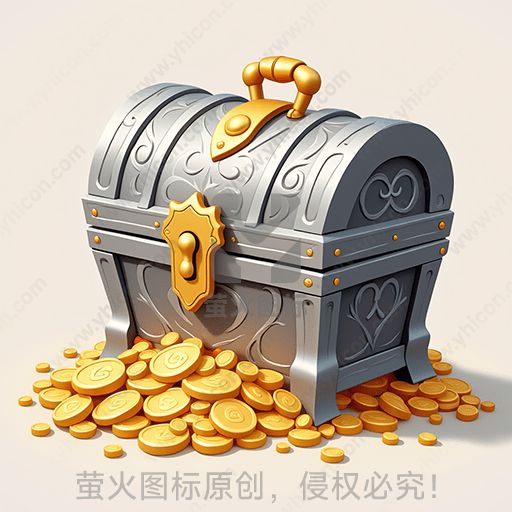 装满金币的古老宝箱