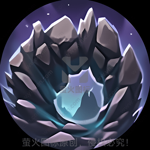 环形山体构成的神秘星空